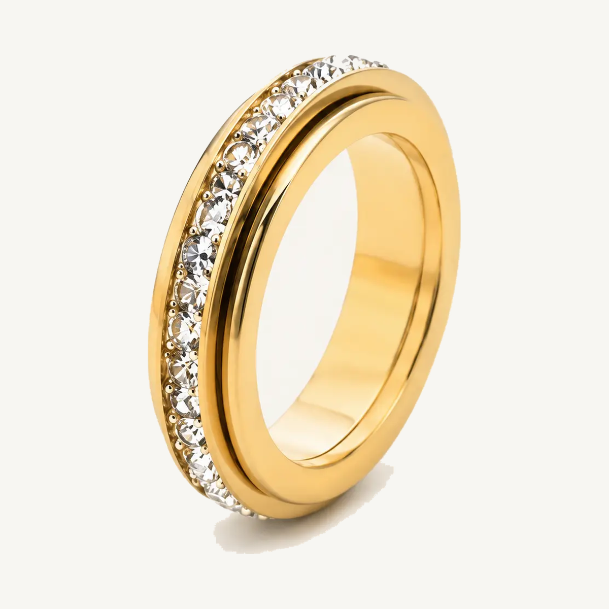 INNER CALM RING in Gold